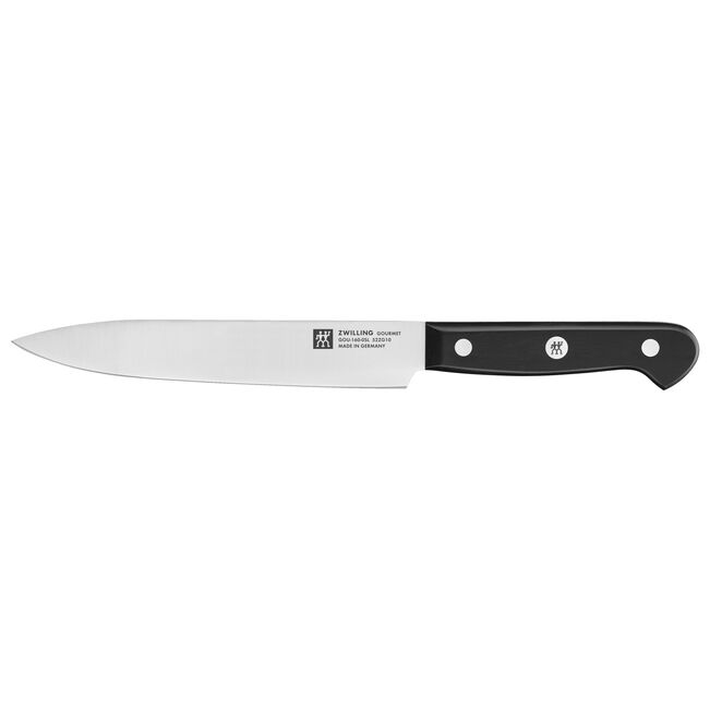 Gourmet Set di coltelli con ceppo, 7-pz., nero