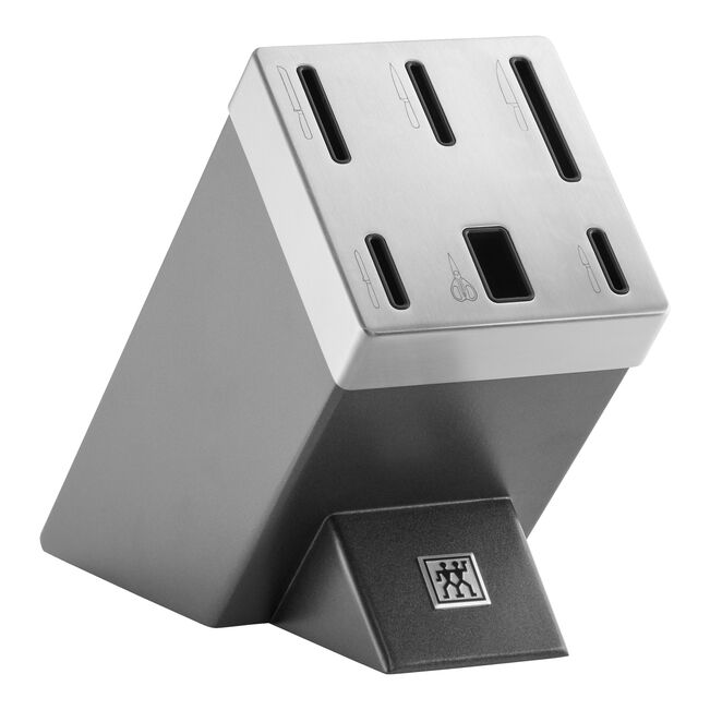 Gourmet Set di coltelli con ceppo, 7-pz., nero