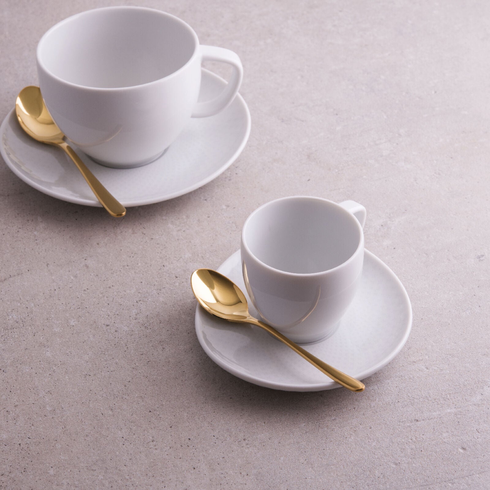 Taste - Set 6 cucchiaini caffè espresso colore gold