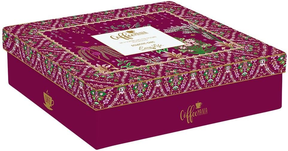Set 6 tazzine espresso 100 ml con piattini in gift box - ECLECTIC CHIC
