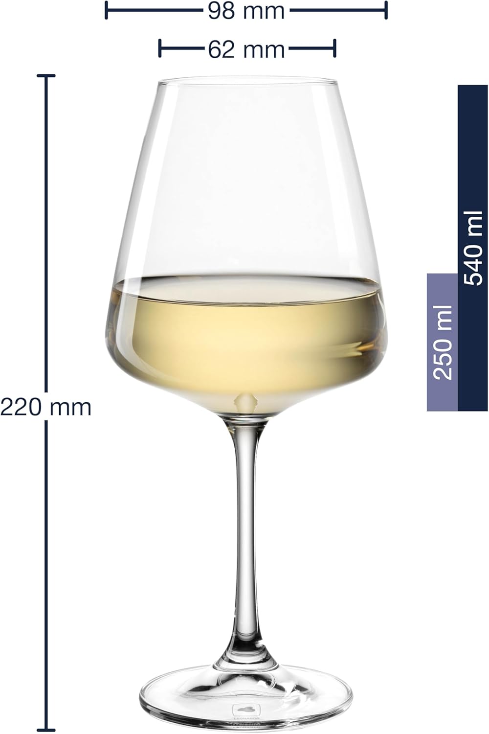 Set 6 Bicchieri Vino Bianco - Paladino