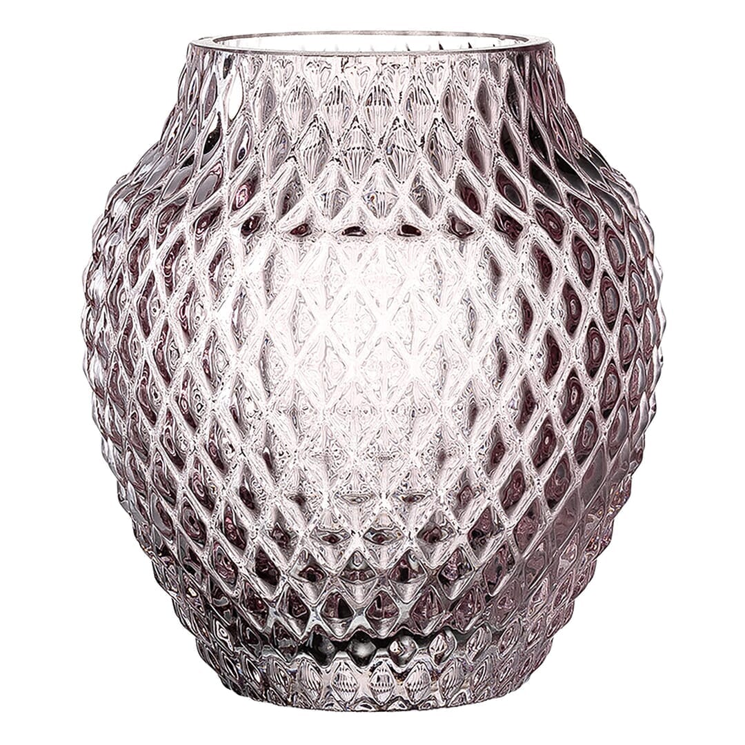 Leonardo Home 18670 Poesia Vaso Da Tavolo In Vetro Rosa