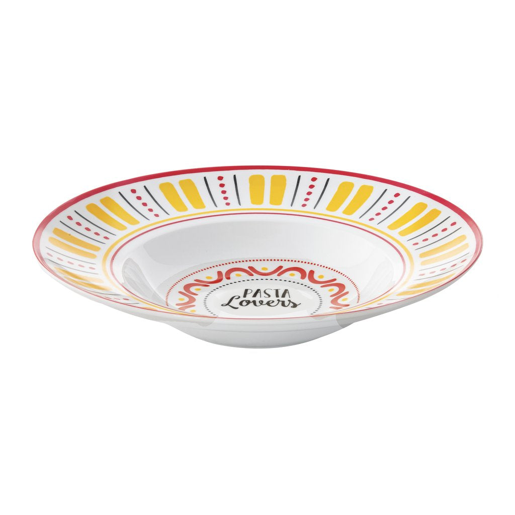 Easy Life Cofanetto Piatto Per Patate In Porcellana Pasta E Pizza Innamorati