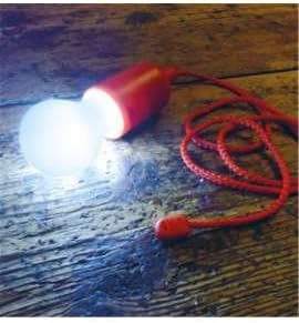 Pusher Pull Light Lampada Per Armadi 6 Unità nero/rossa