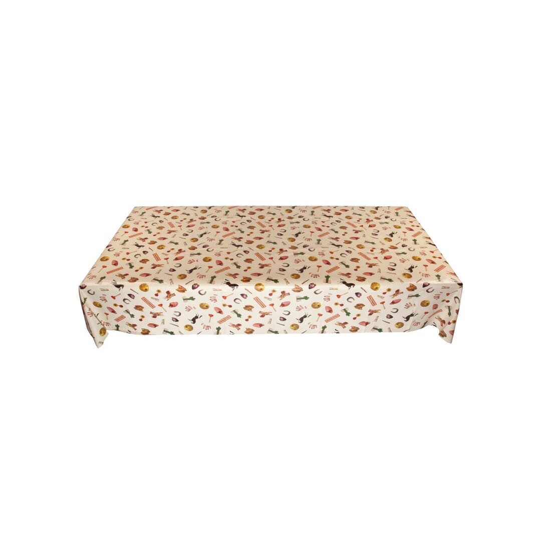 Seletti Tovaglia Vinile E Cotone Stampata Toiletpaper