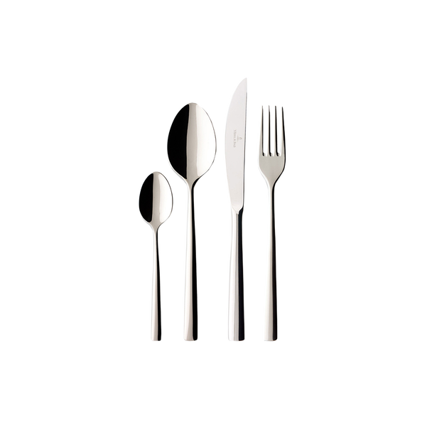 Piemont Set di posate 4 pz. acciaio inox