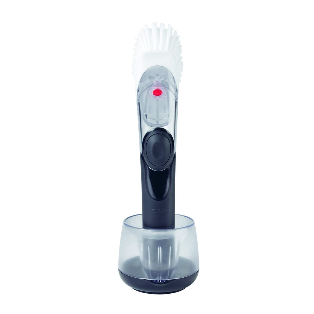 Oxo Spazzola Per Piatti Con Dispenser E Base D'Appoggio