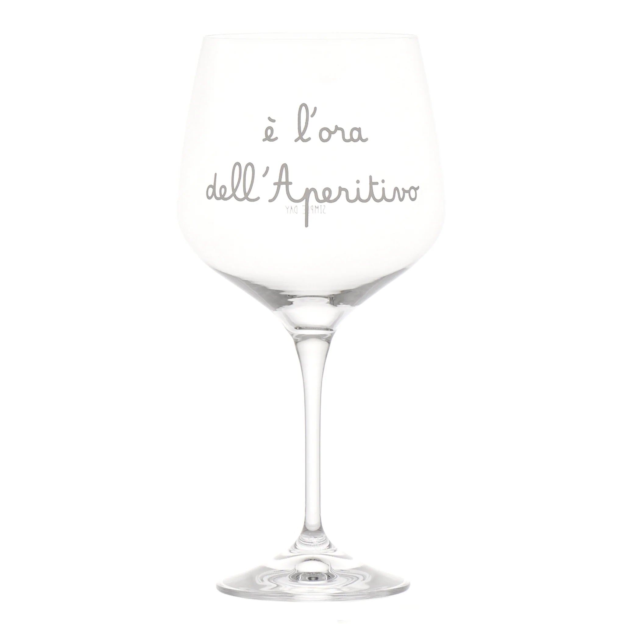 Simple Day Set 2 Calici E' L'Ora Dell'Aperitivo 82Cl - 10011547