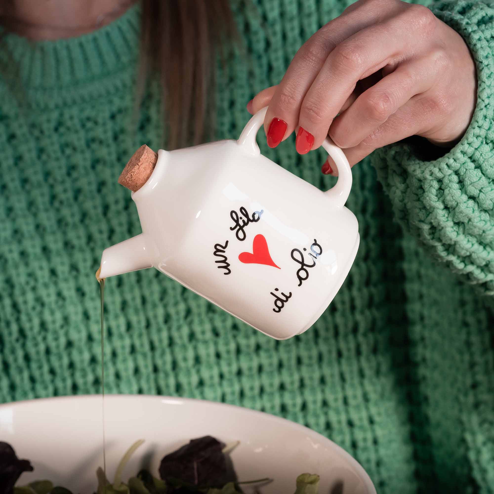 Simple Day - Set 2 Bottiglie Un filo d'olio / Un goccio di aceto - 2x250ml