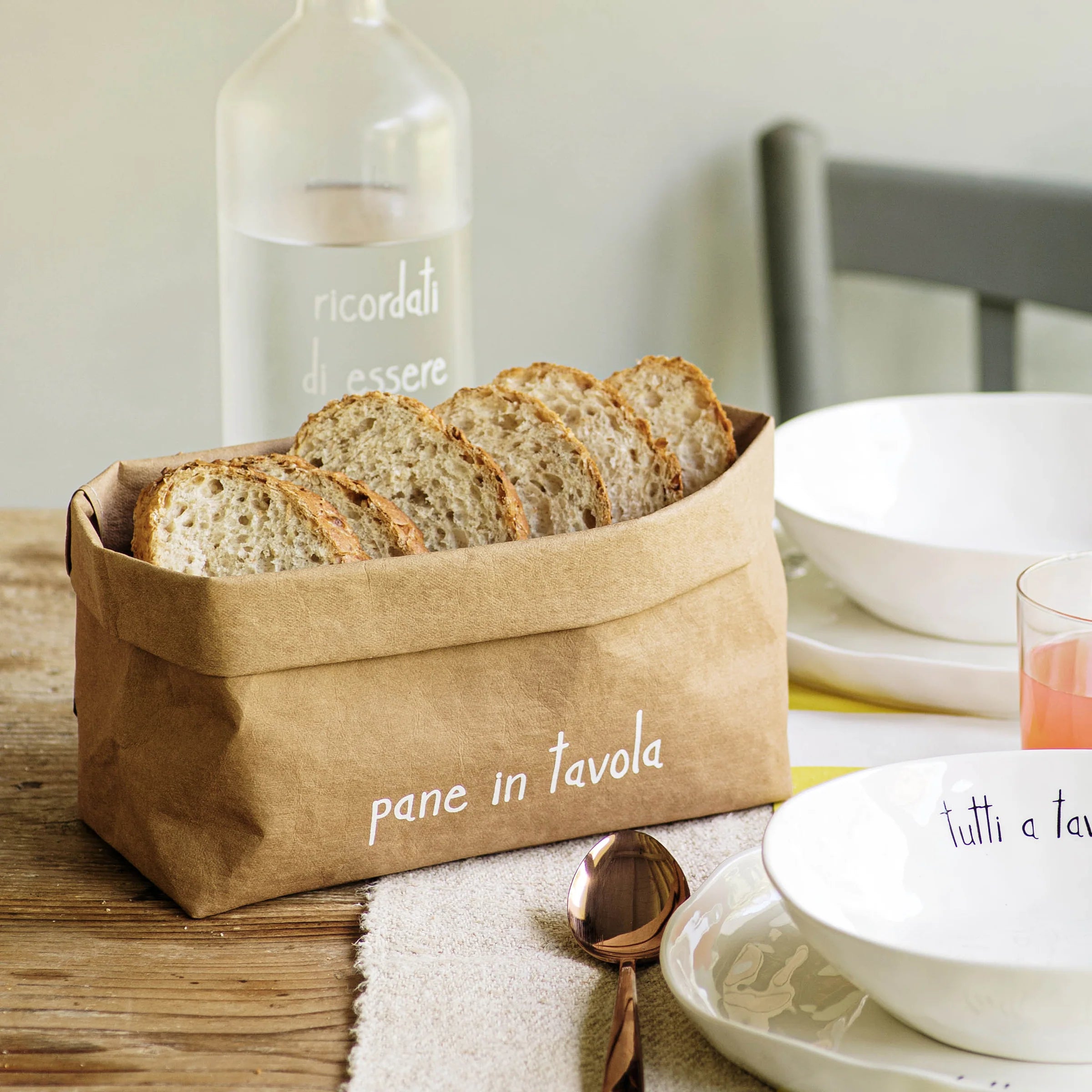 Contenitore in cellulosa " Pane In Tavola " - 24X12