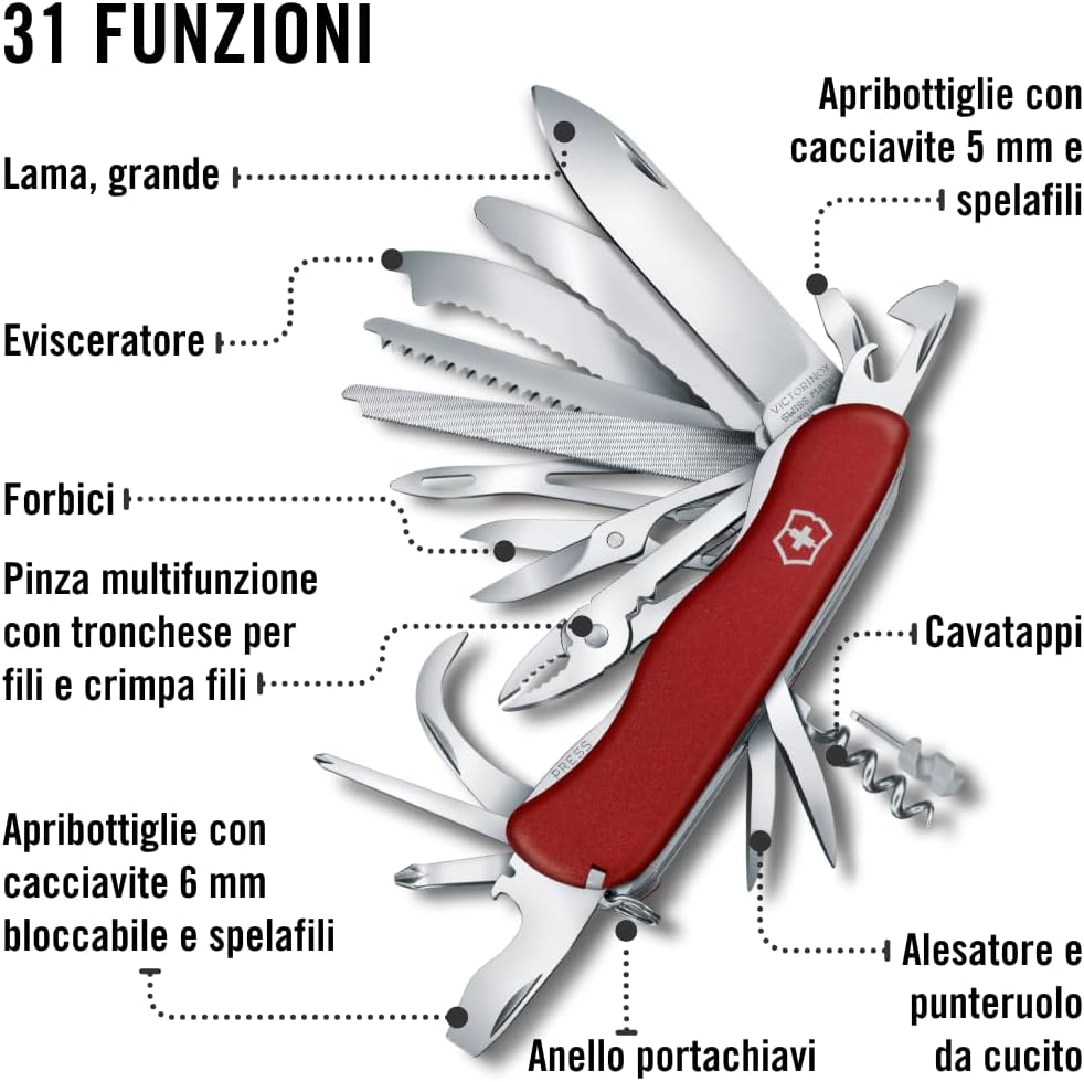 Multiuso - Work Champ Xl / Red