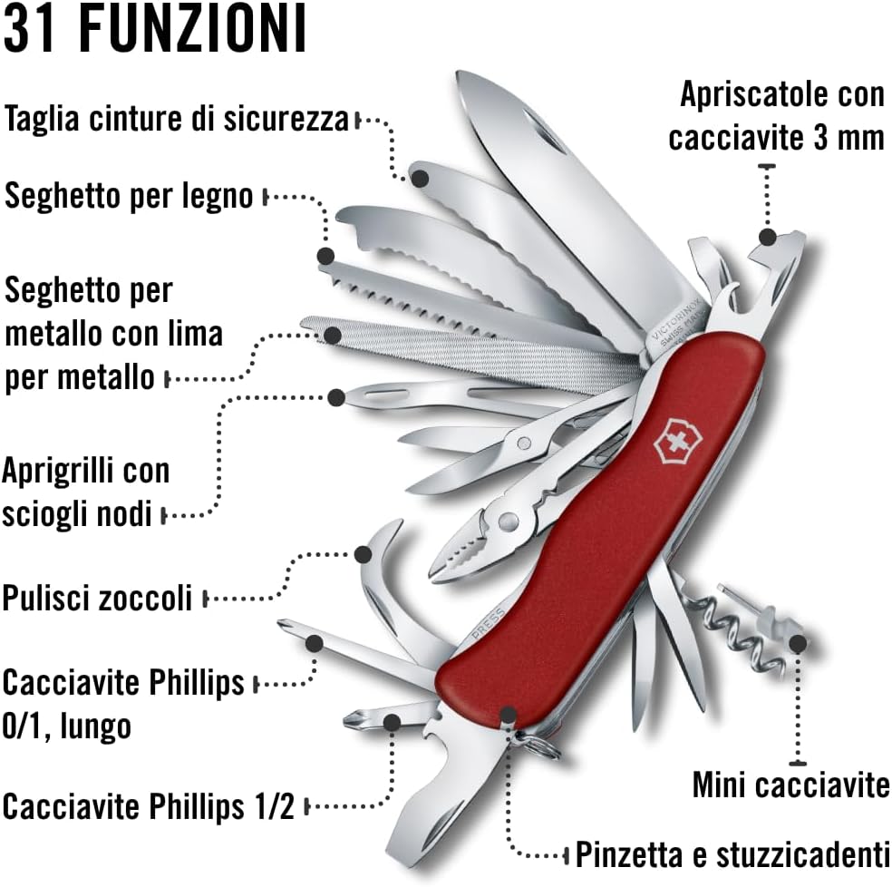 Multiuso - Work Champ Xl / Red