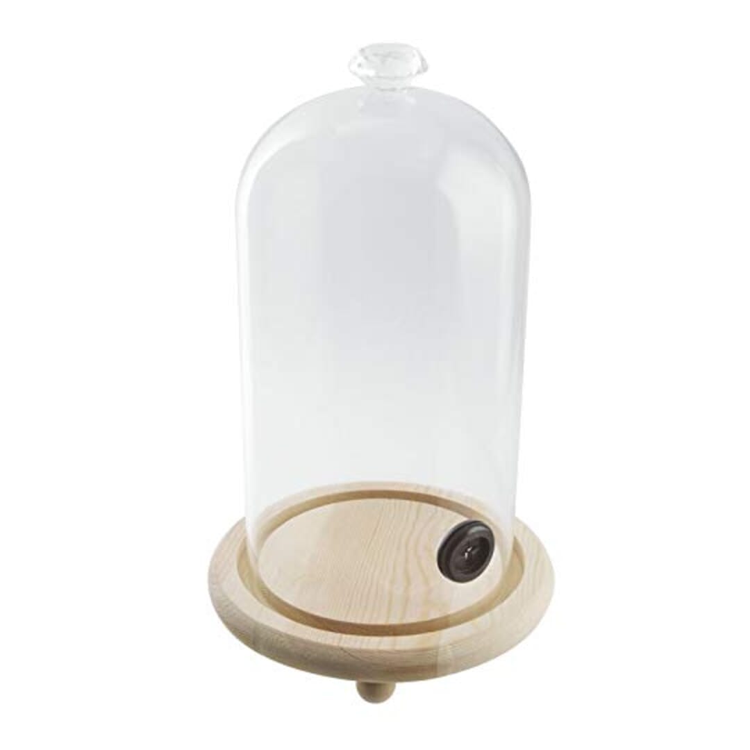 Paderno Cloche Per Affumicatore Vetro Legno