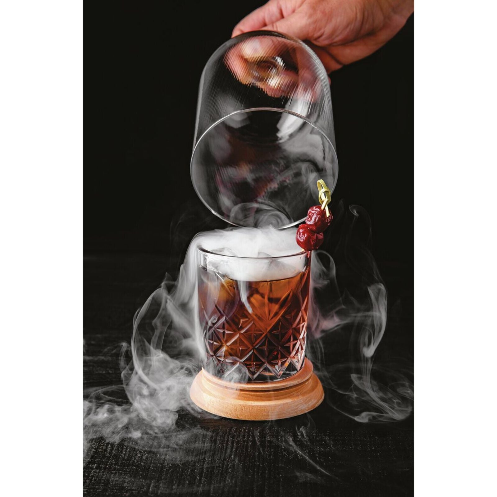 Paderno Cloche Per Affumicatore Vetro Legno