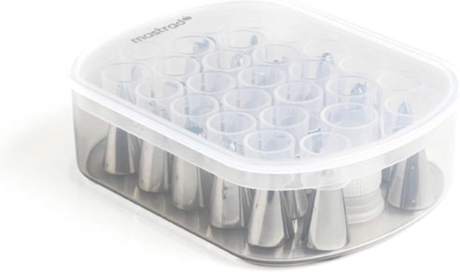 Bocchette per sac à Poche, in Acciaio Inox, 26 pz