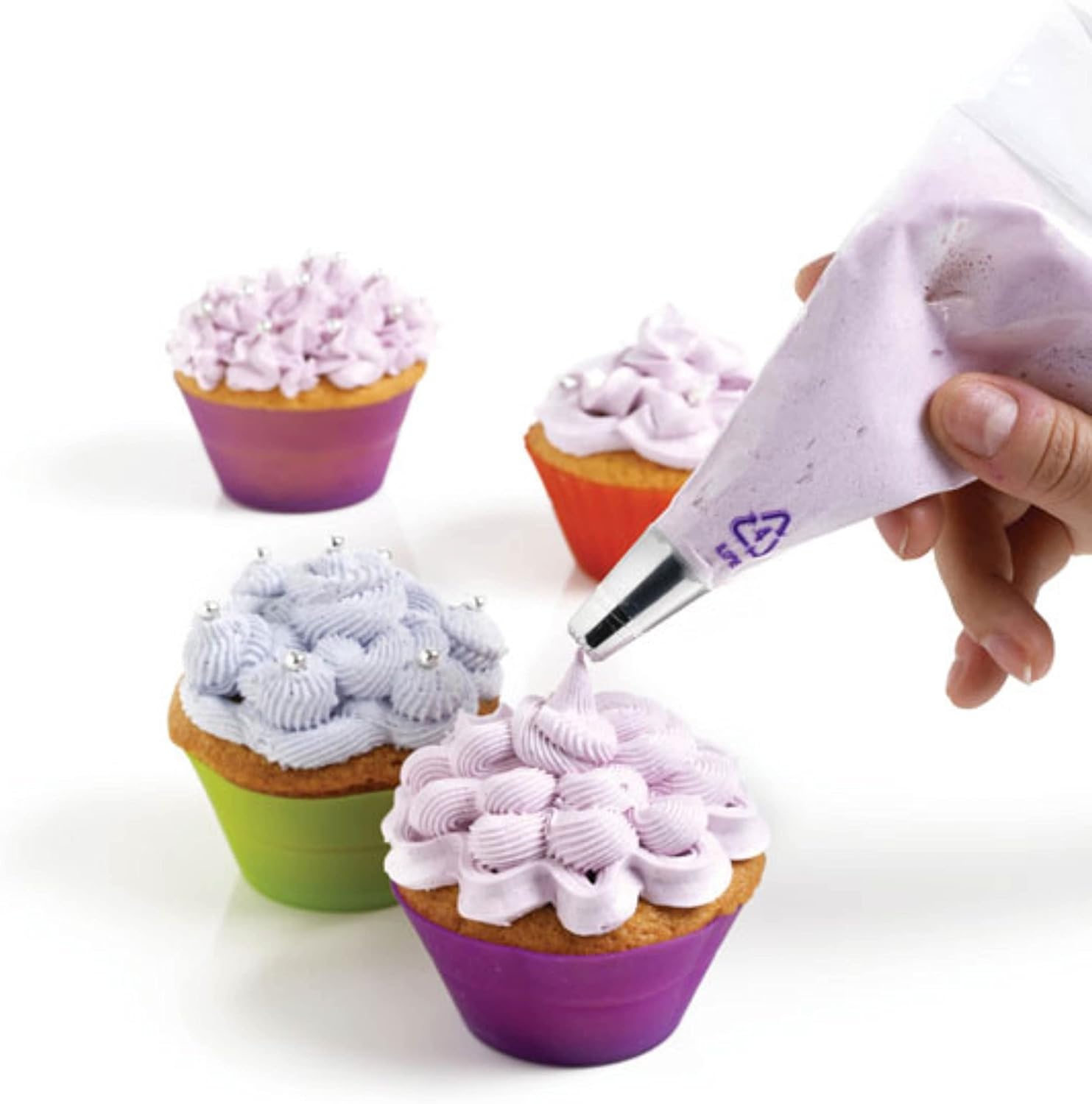 Bocchette per sac à Poche, in Acciaio Inox, 26 pz