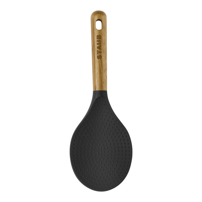 Cucchiaio per riso, 22 cm - nero