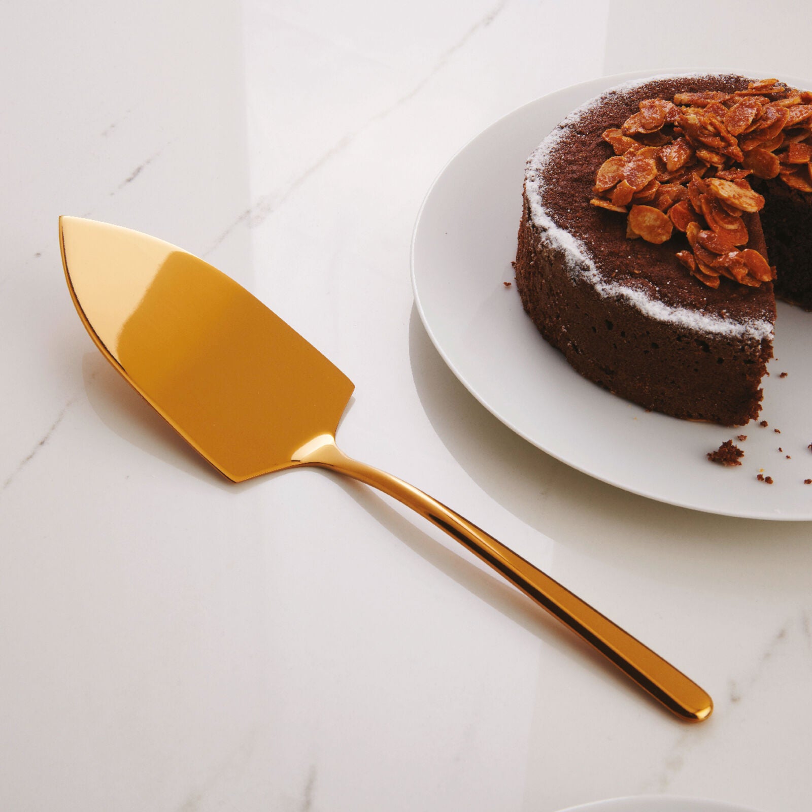Linear Set 6 forchettine dolce e pala torta