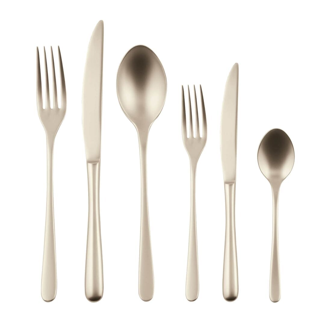 Sambonet Servizio Monoblocco Taste Antique Pvd Champagne