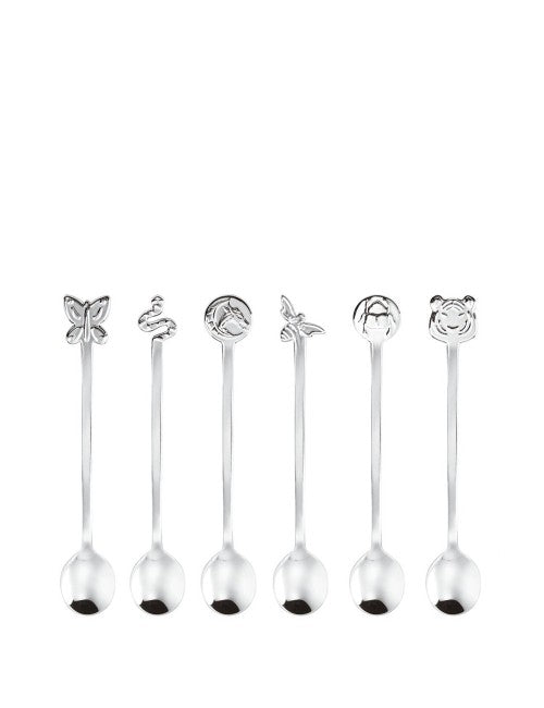 Set 6 Cucchiaini Party Fashion in acciaio Inox