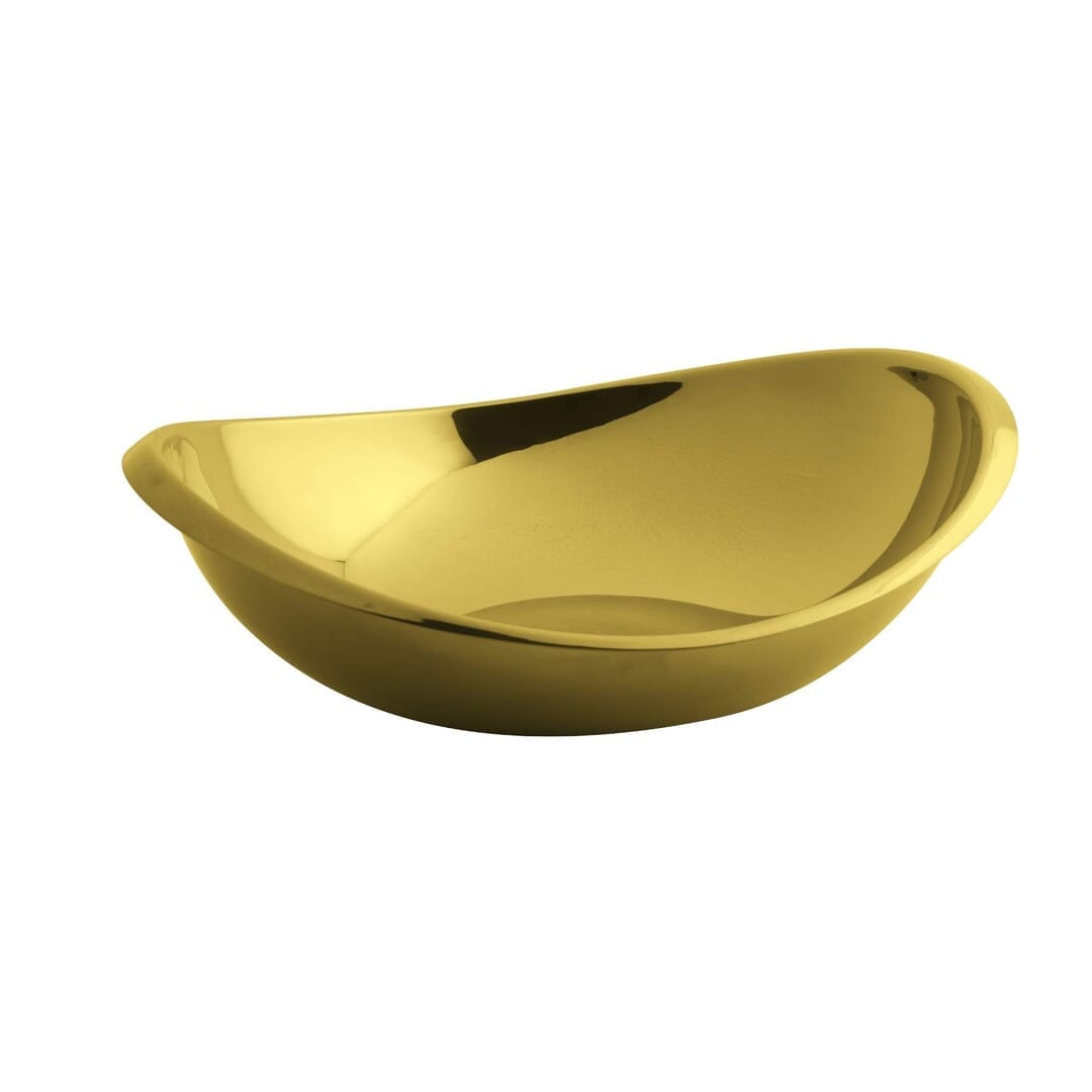 Sambonet Ciotola Ovale Twist Pvd Gold