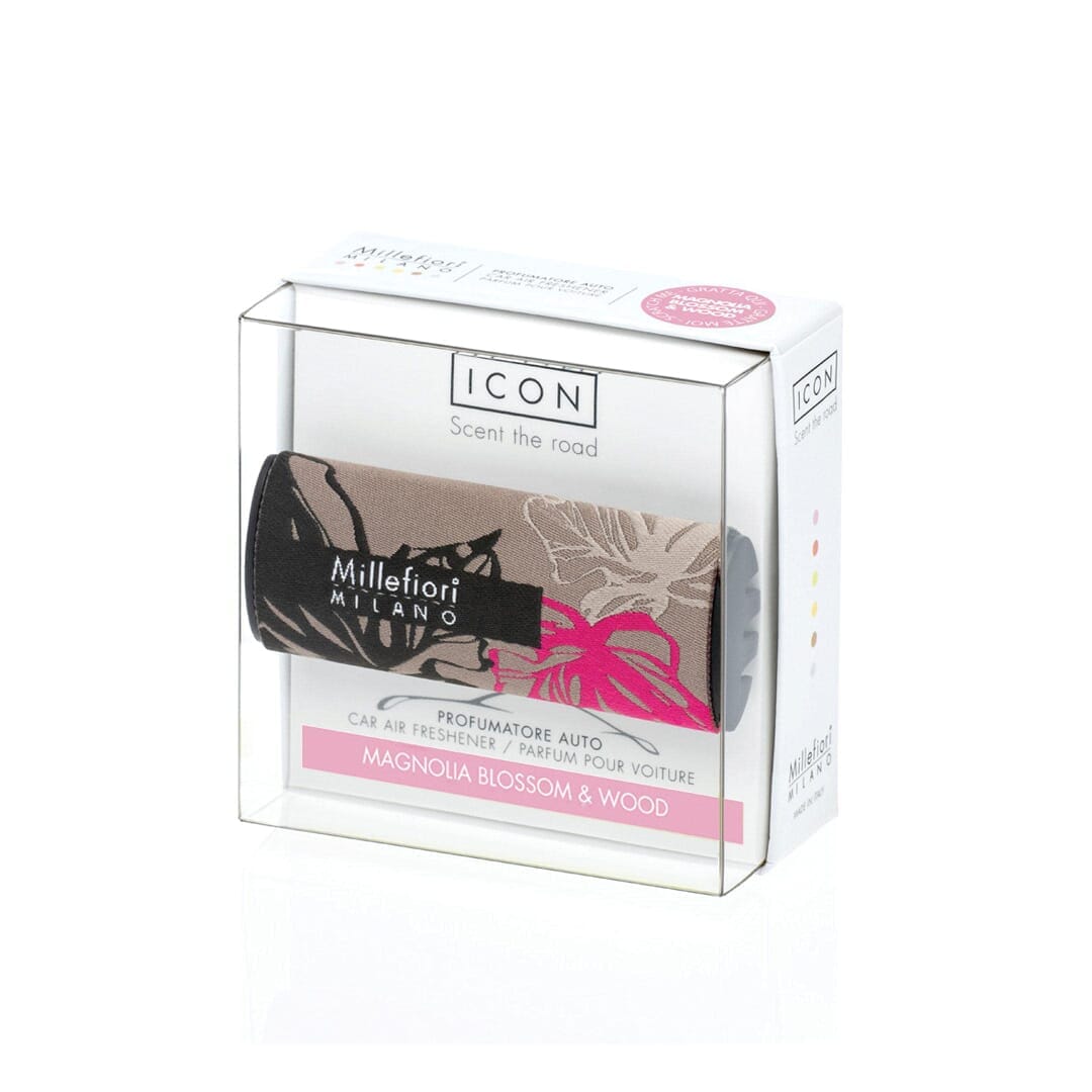 Millefiori Milano Profumatore Auto Icon Magnolia Blossom E Wood