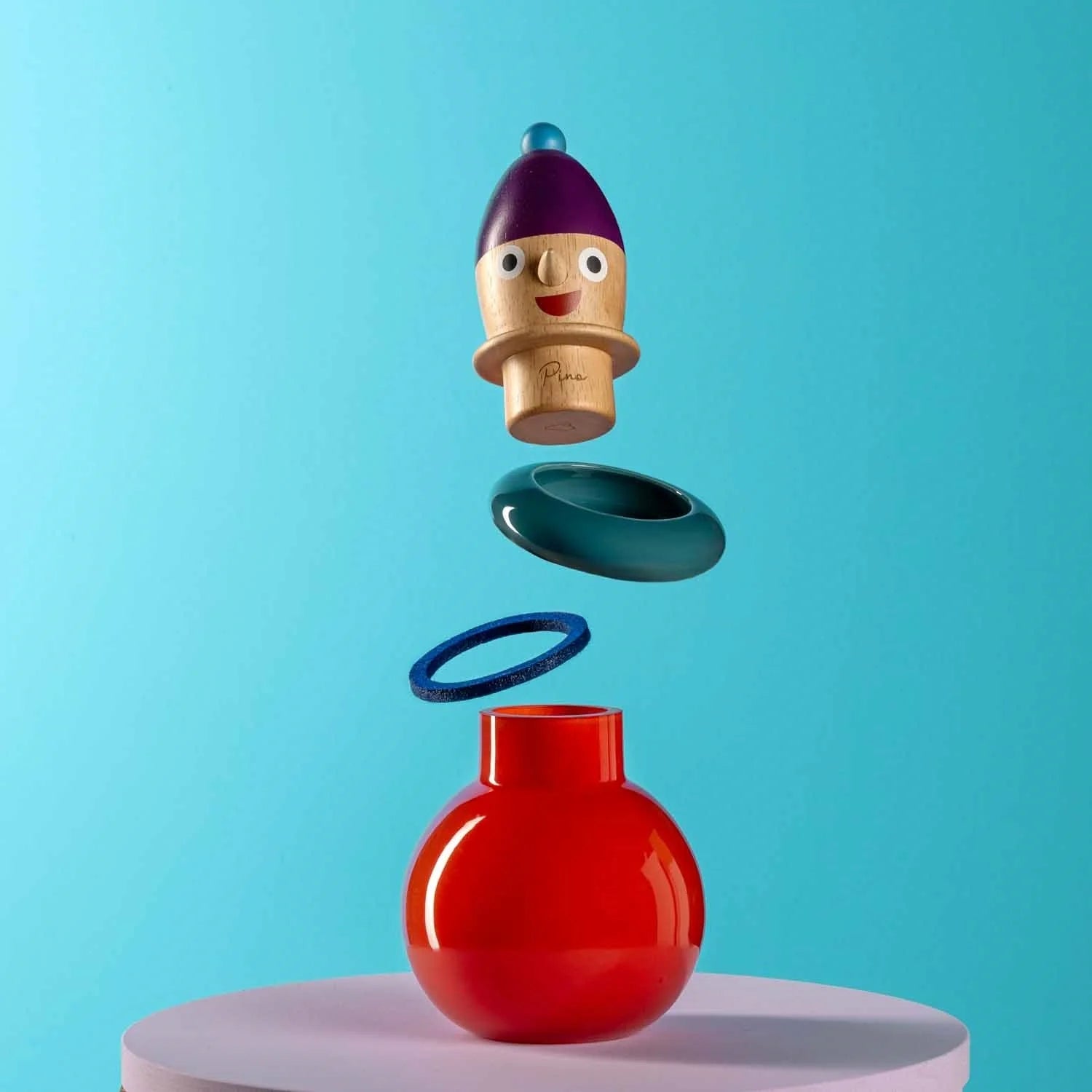 Vaso Buoni Amici 24 cm - " PINO "