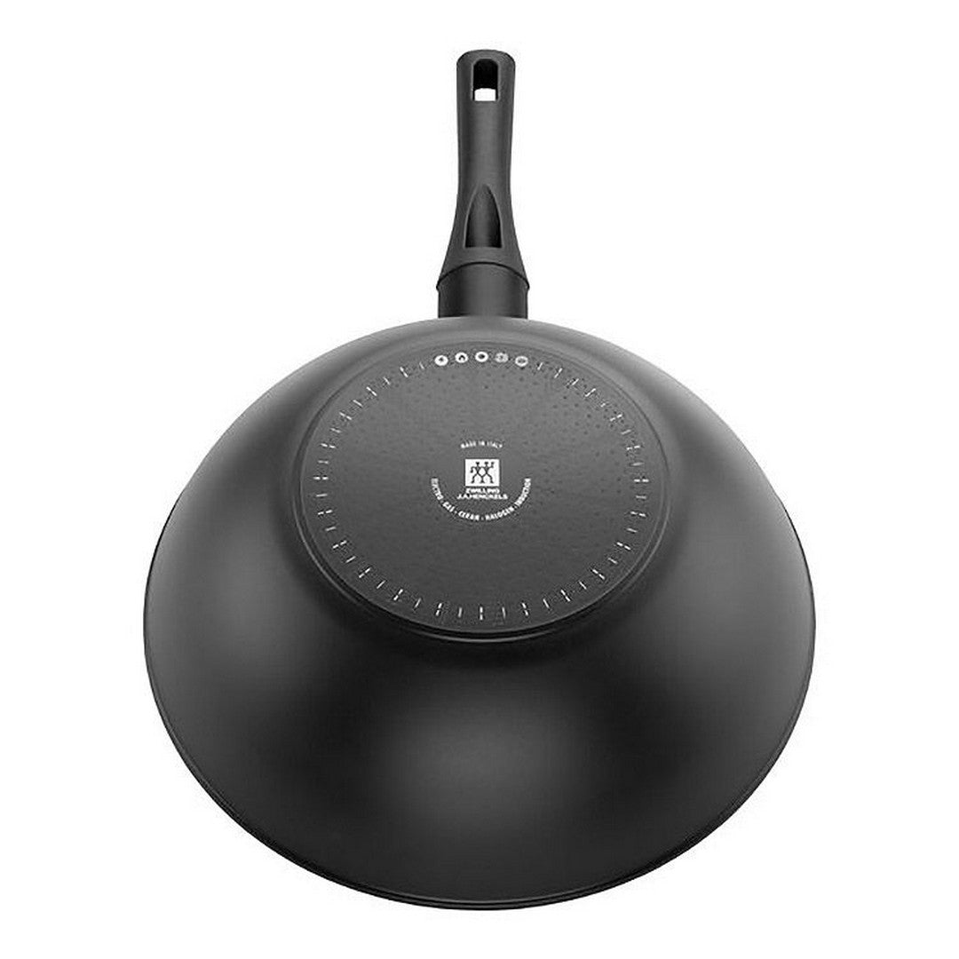 Zwilling Wok Madura In Antiaderente Ceramicato Titanium 30cm