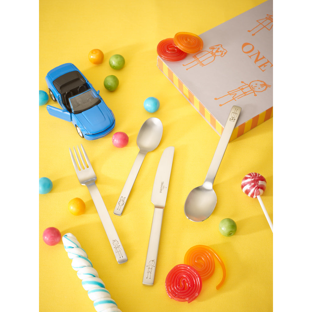 One Posate bambini 4 pezzi 215 x 150 x 25 mm