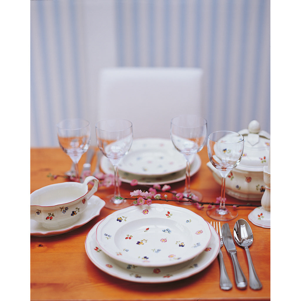 Petite Fleur Piatto piano bianco, Ø26,7 cm, Premium Porcelain