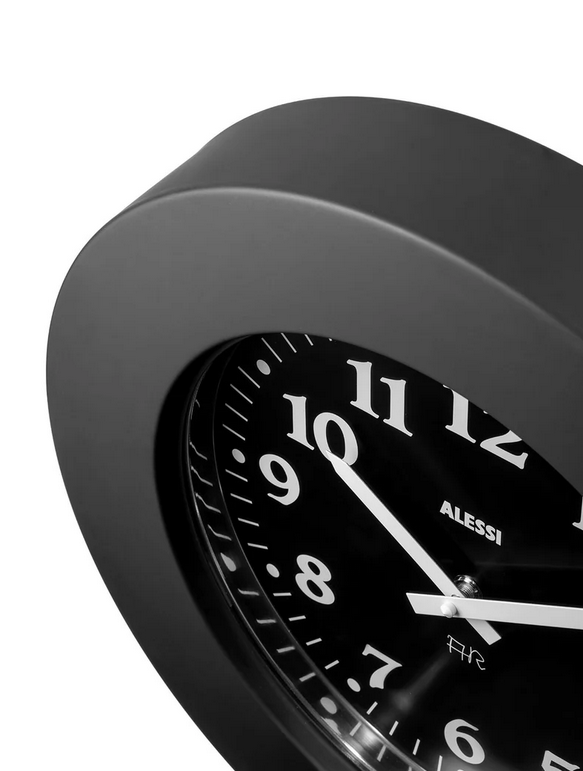 Momento - Orologio da parete / Nero