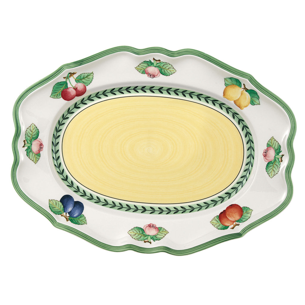 French Garden Fleurence Piatto ovale 367 x 264 x 40 mm