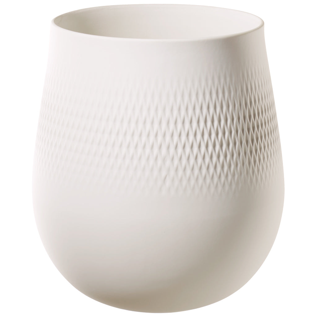 Manufacture Collier blanc Vaso Carré grande 208 mm, 5500 ml