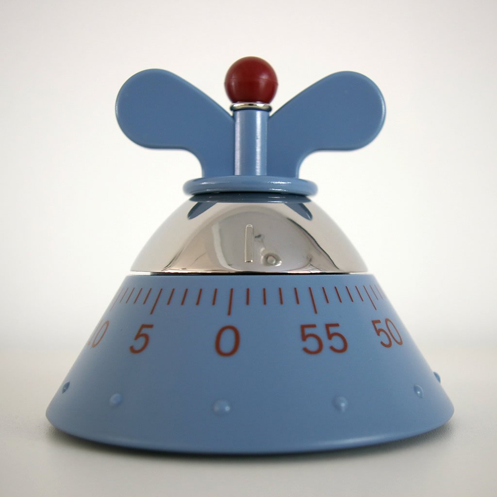 KITCHEN TIMER Contaminuti in resina termoplastica - Azzurro