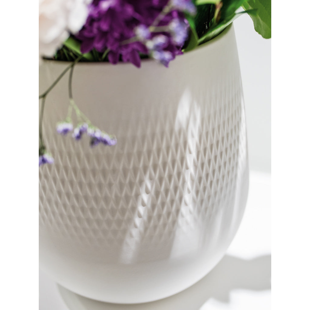Manufacture Collier blanc Vaso Carré piccolo 124 mm, 1100 ml
