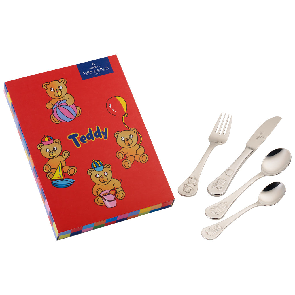 Teddy Posate bambini 4 pezzi 215 x 150 x 25 mm