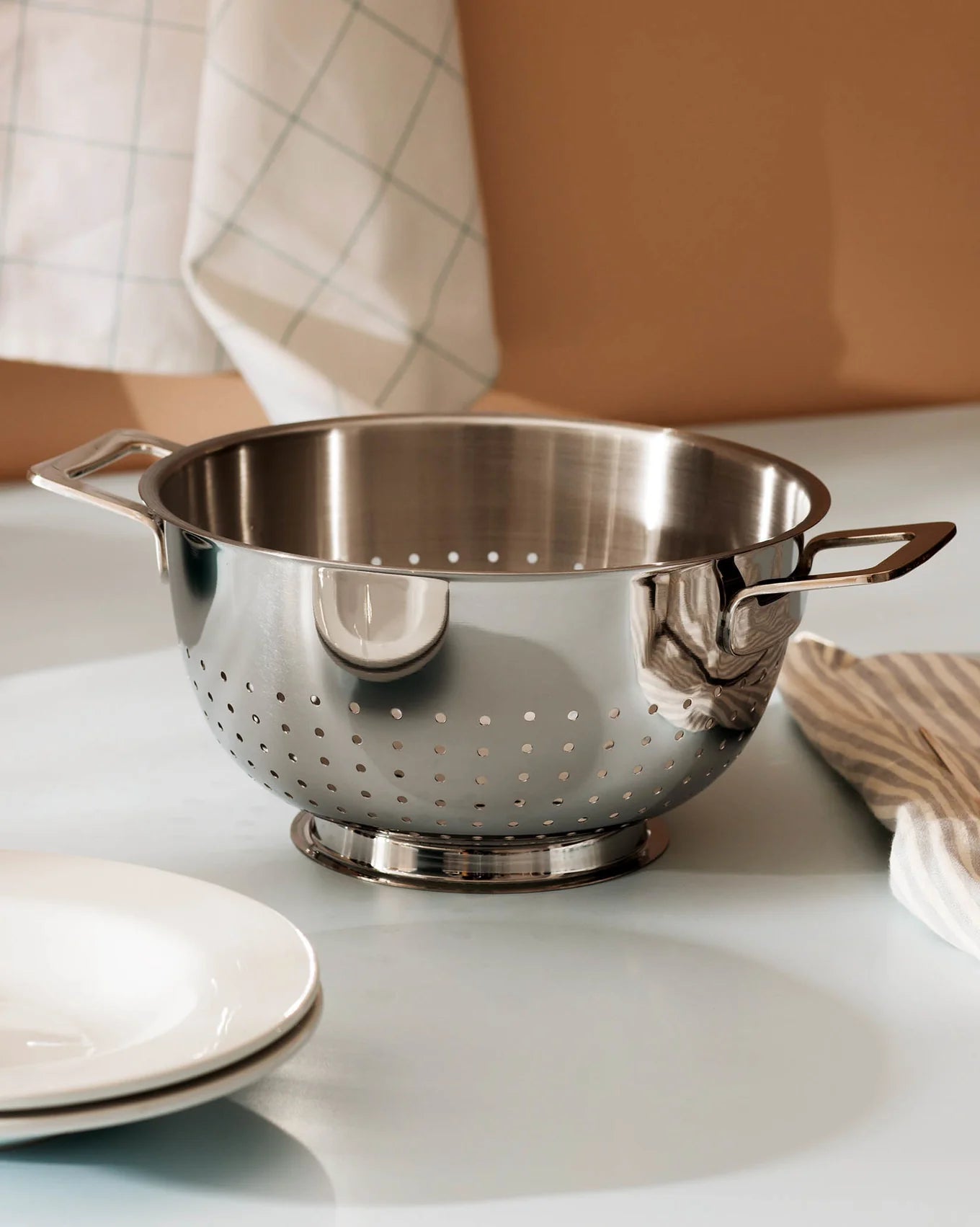 "POTS & PANS" SCOLATOIO IN ACCIAIO - 22 CM