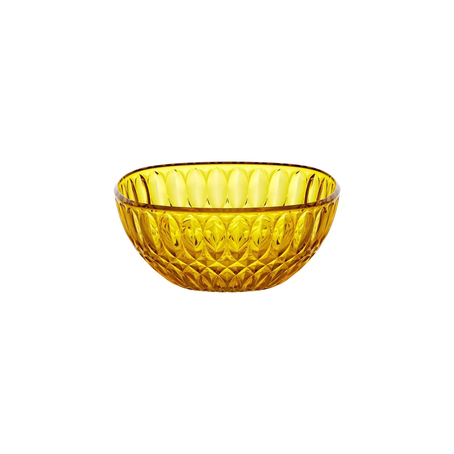 CONTENITORE Ø21CM "VANITY" - COLOR SAFFRON YELLOW