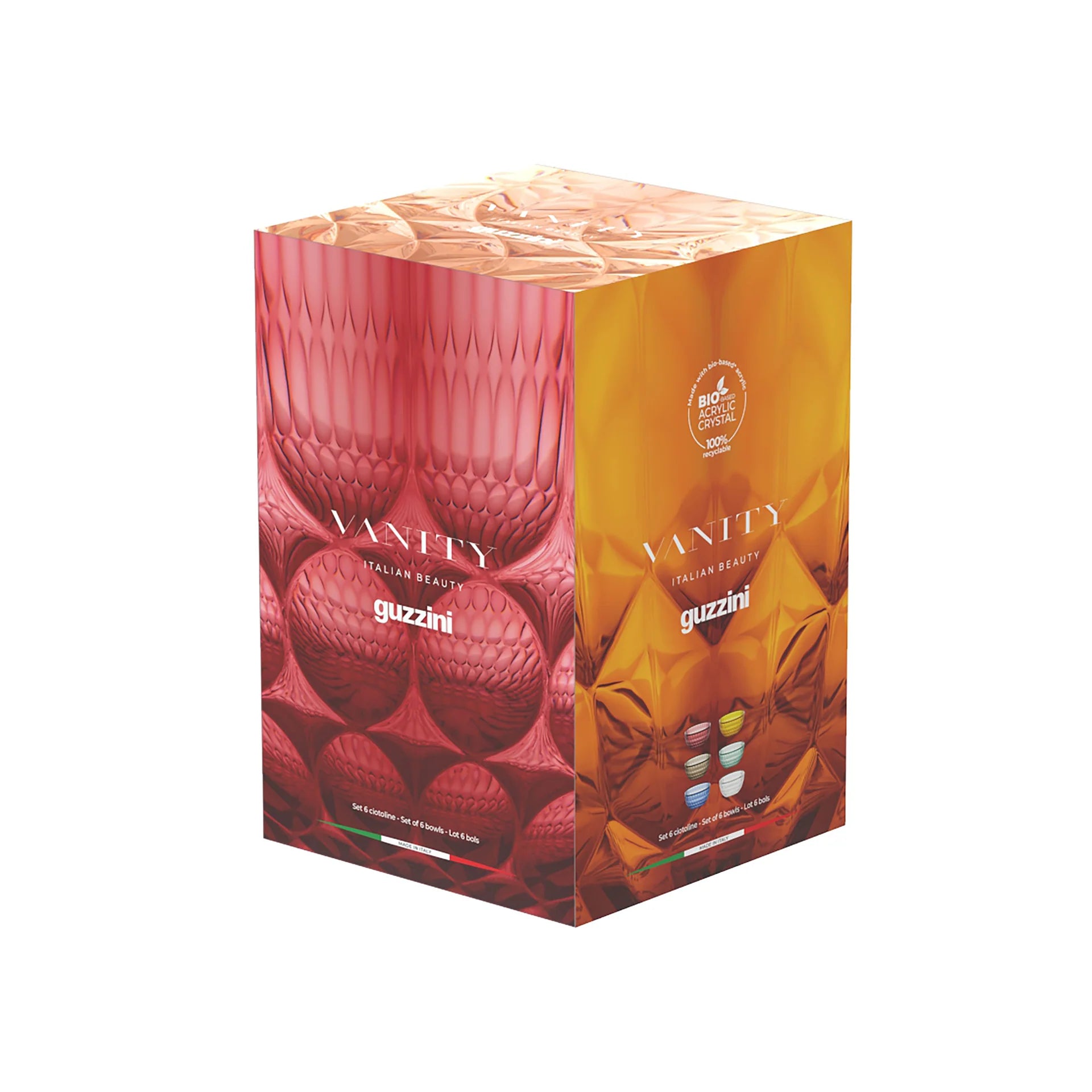 SET 6 COPPETTE Ø12 CM "VANITY"