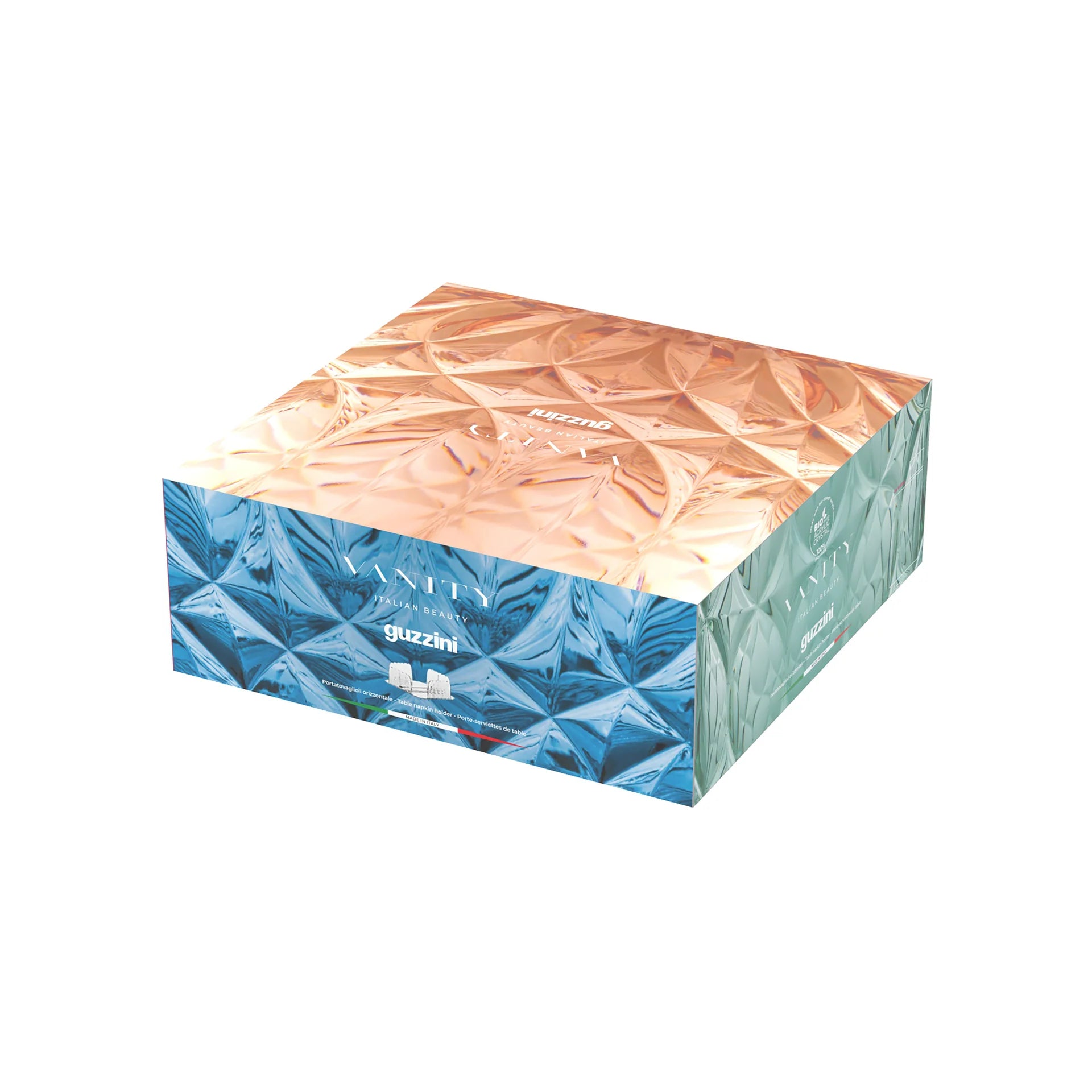 PORTATOVAGLIOLI ORIZZONTALE "VANITY" - TRASPARENTE