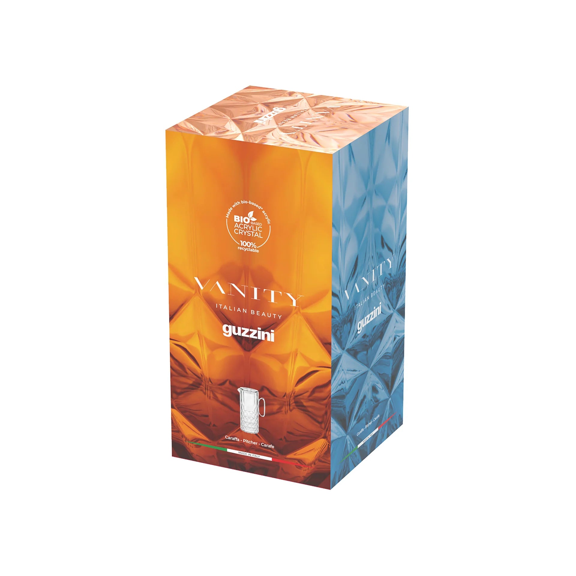 CARAFFA CON COPERCHIO "VANITY" - COLOR MATCHA GREEN