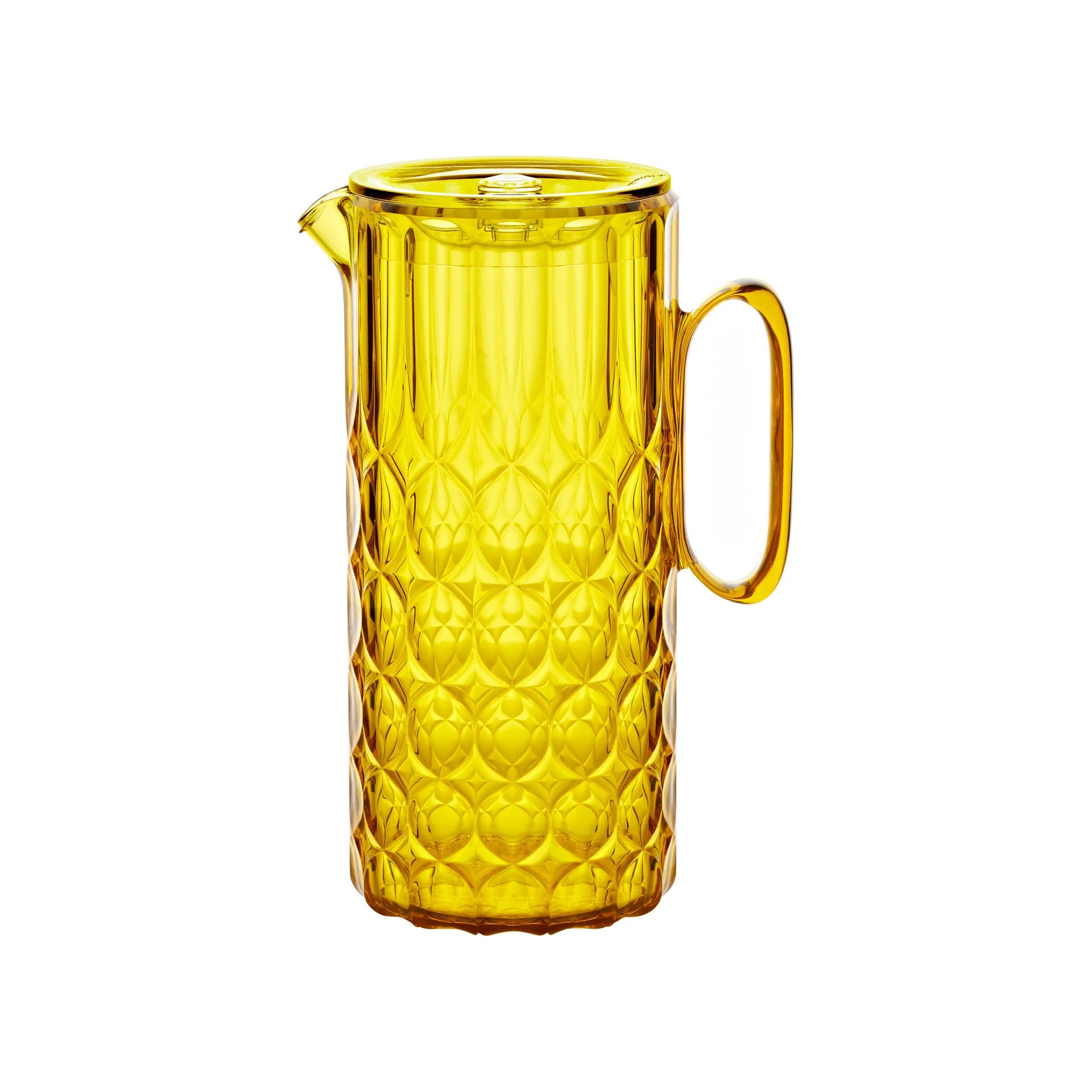 CARAFFA CON COPERCHIO "VANITY" - COLOR SAFFRON YELLOW