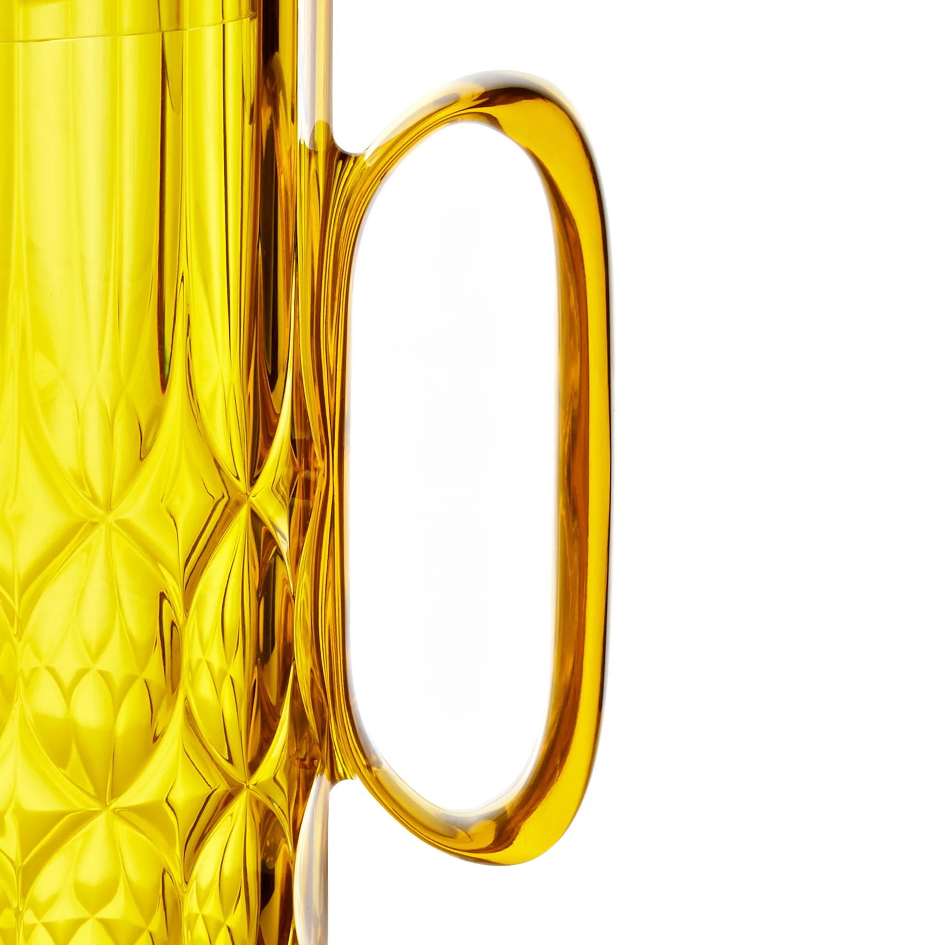 CARAFFA CON COPERCHIO "VANITY" - COLOR SAFFRON YELLOW