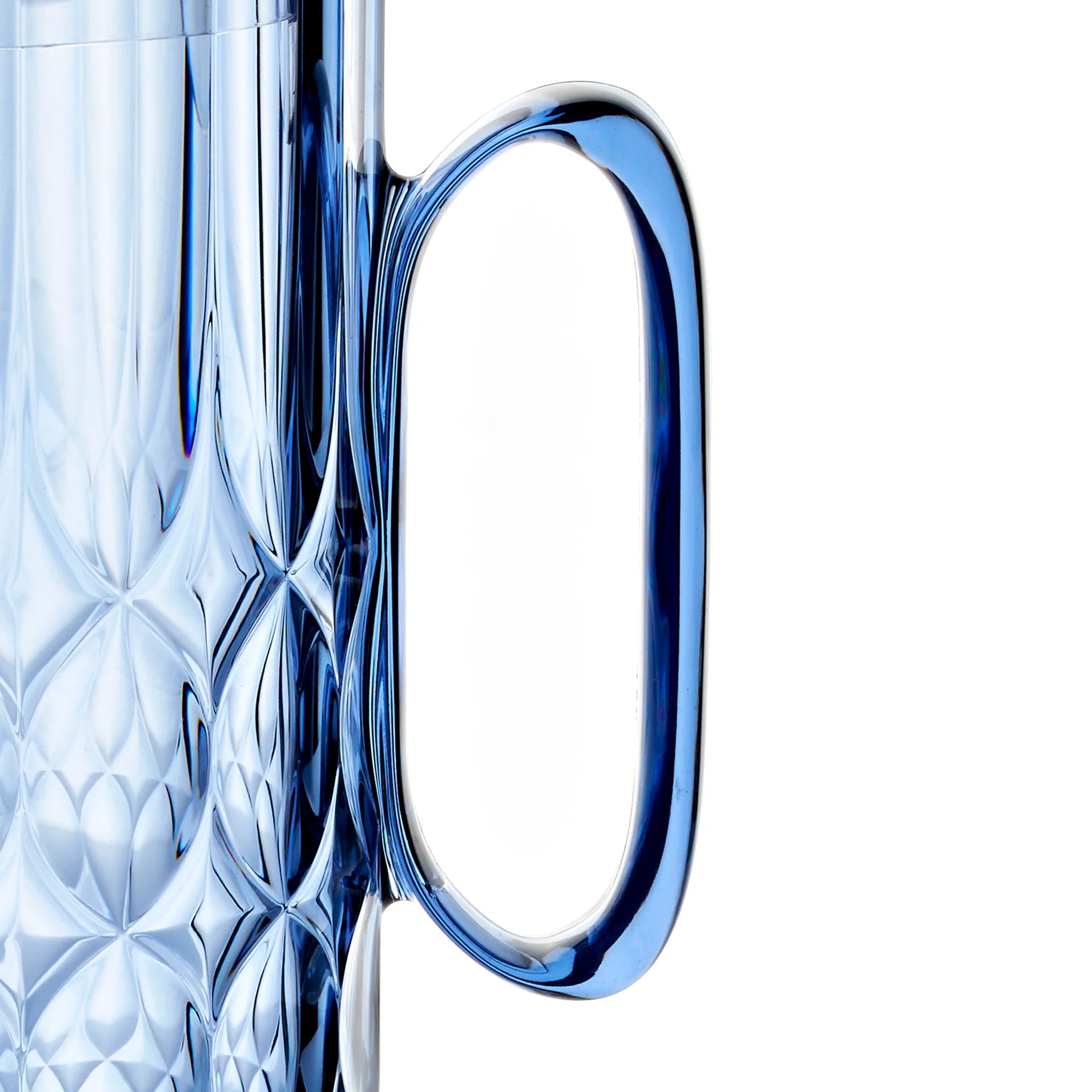 CARAFFA CON COPERCHIO "VANITY" - COLOR DENIM BLUE