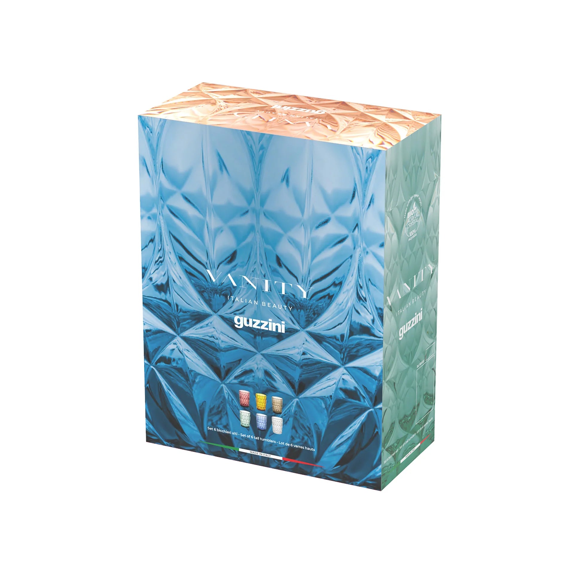Set 6 Bicchieri Alti - Vanity