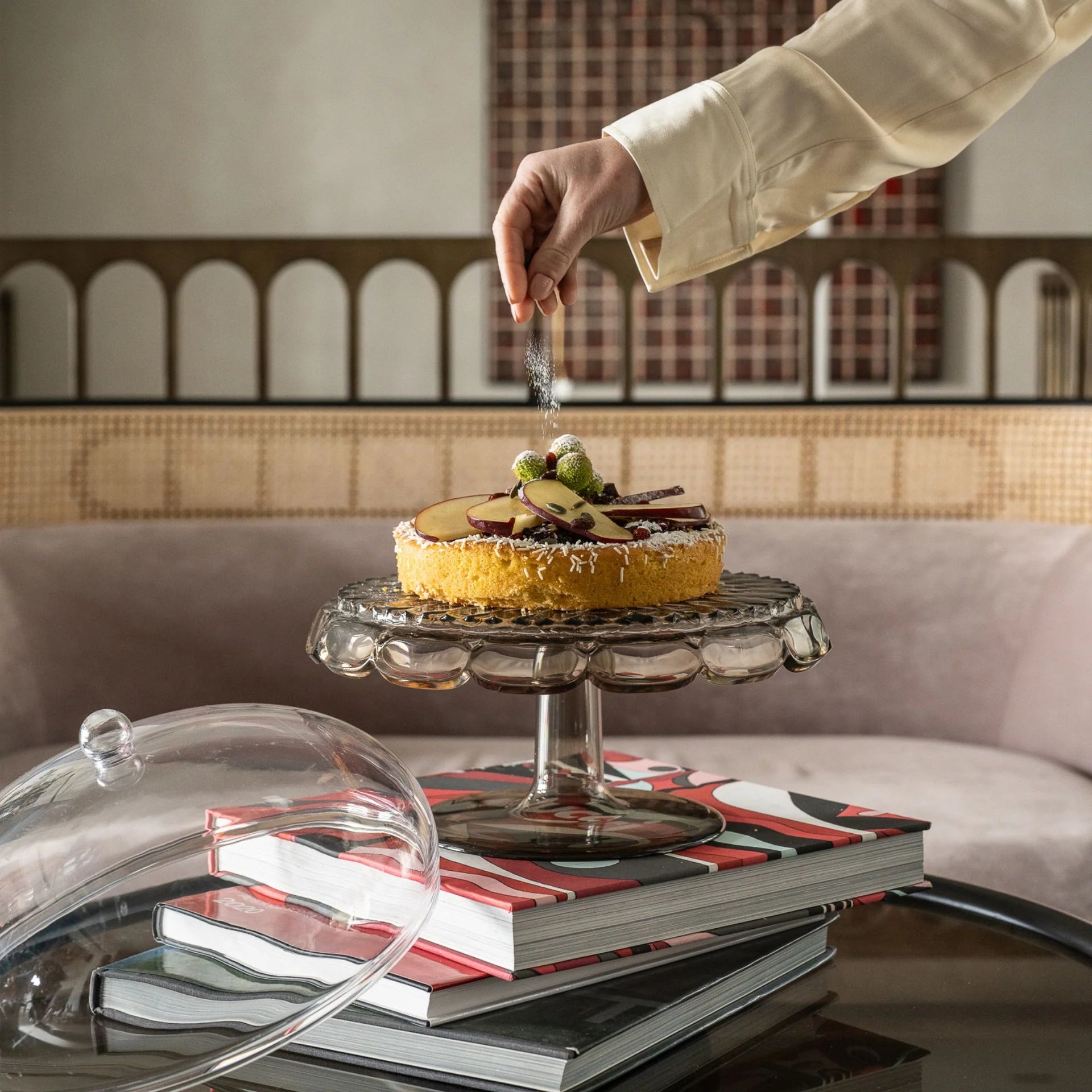 Guzzini Alzata Con Campana Vanity