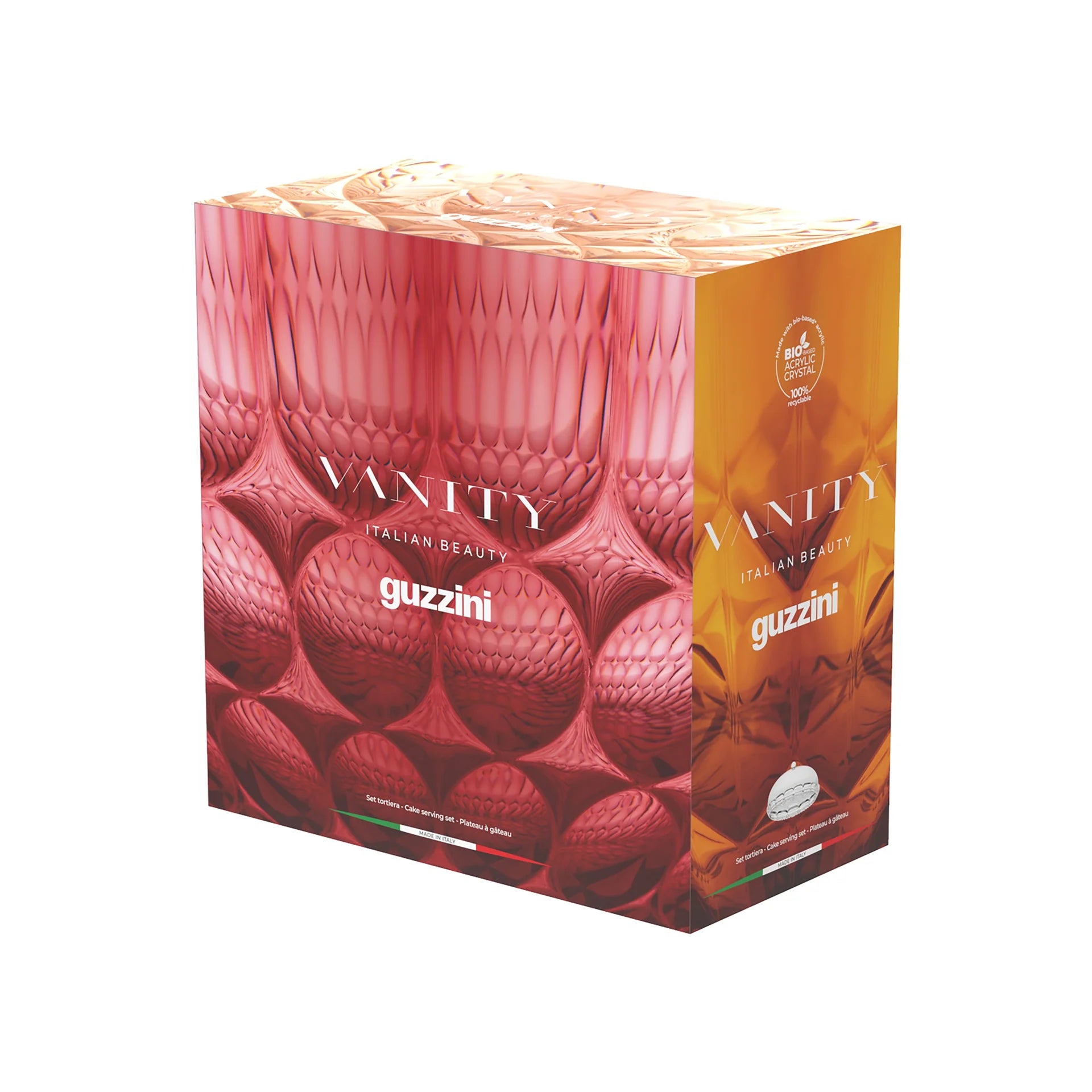 SET TORTIERA "VANITY" - COLOR FLAMINGO PINK