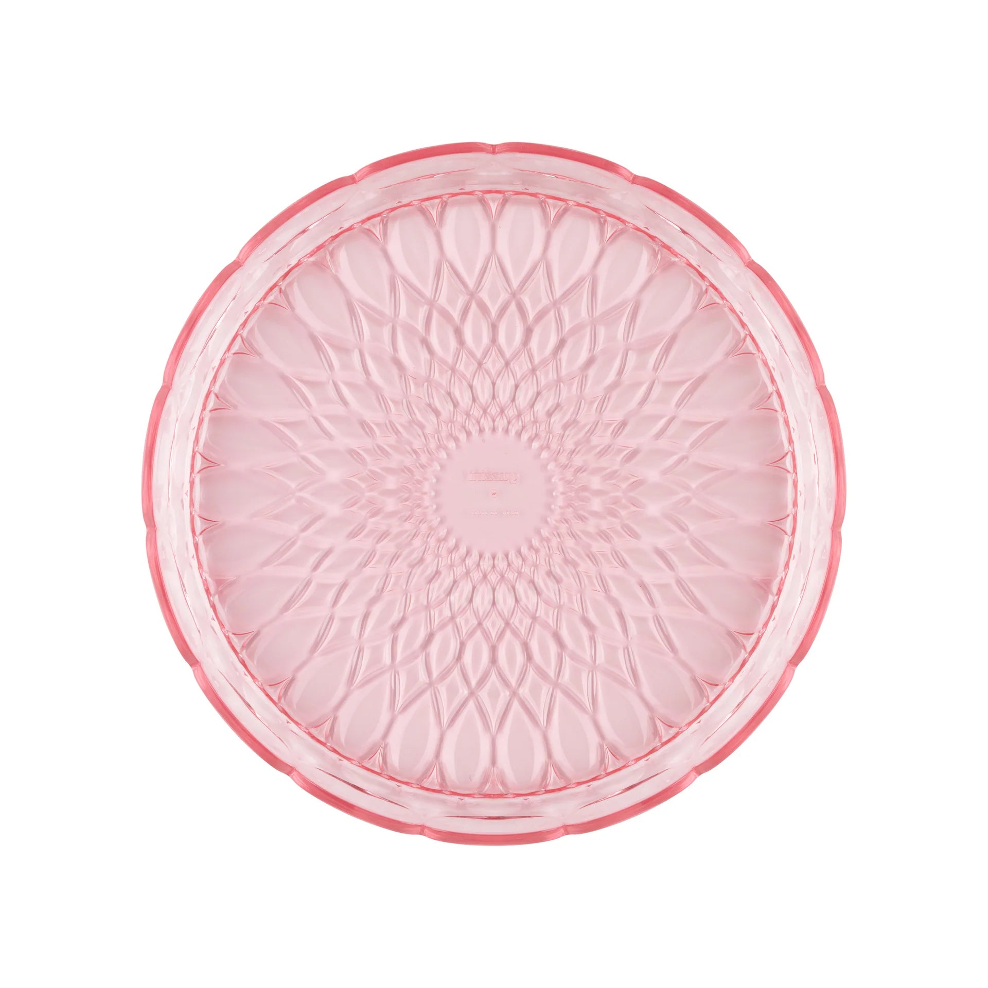 VASSOIO TONDO PICCOLO "VANITY" - COLOR FLAMINGO PINK