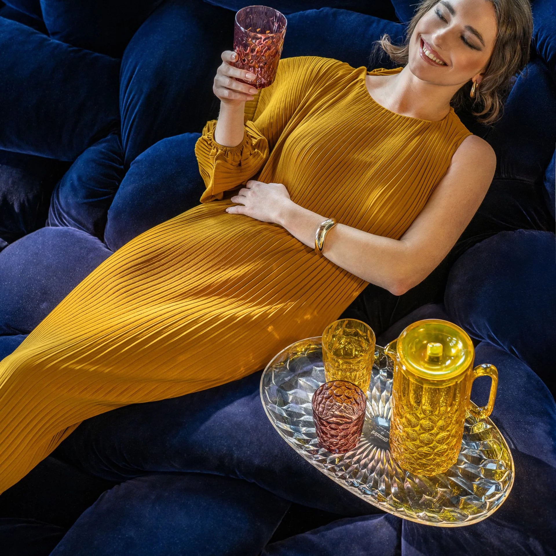 VASSOIO OVALE GRANDE "VANITY"