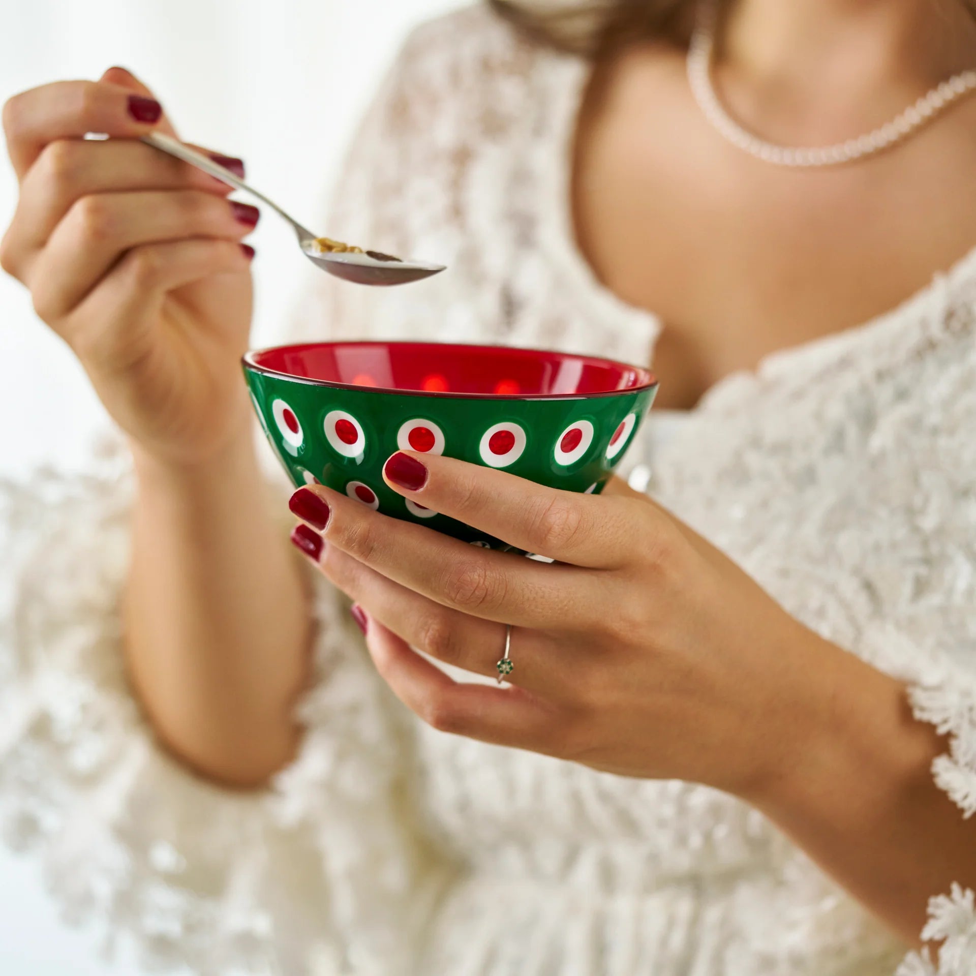 SET 2 CIOTOLE 12CM "LE MURRINE"